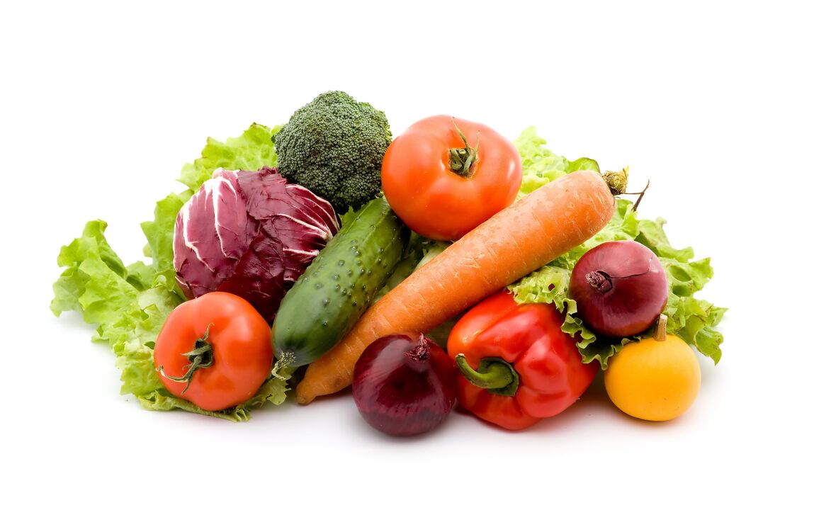 vegetables for 7 kilograms per week for weight loss
