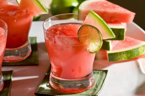 watermelon diet for weight loss excludes all kinds of drinks